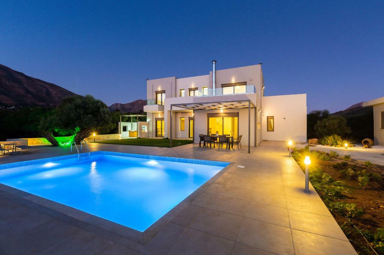 Villa Anemolia Lefkogeia Екстериор снимка